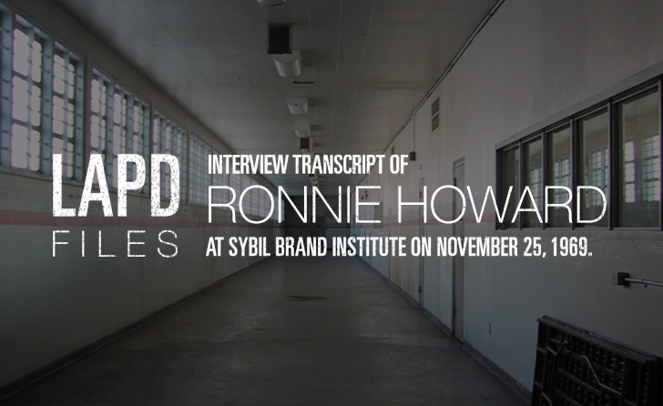 ronnie-howard-statement