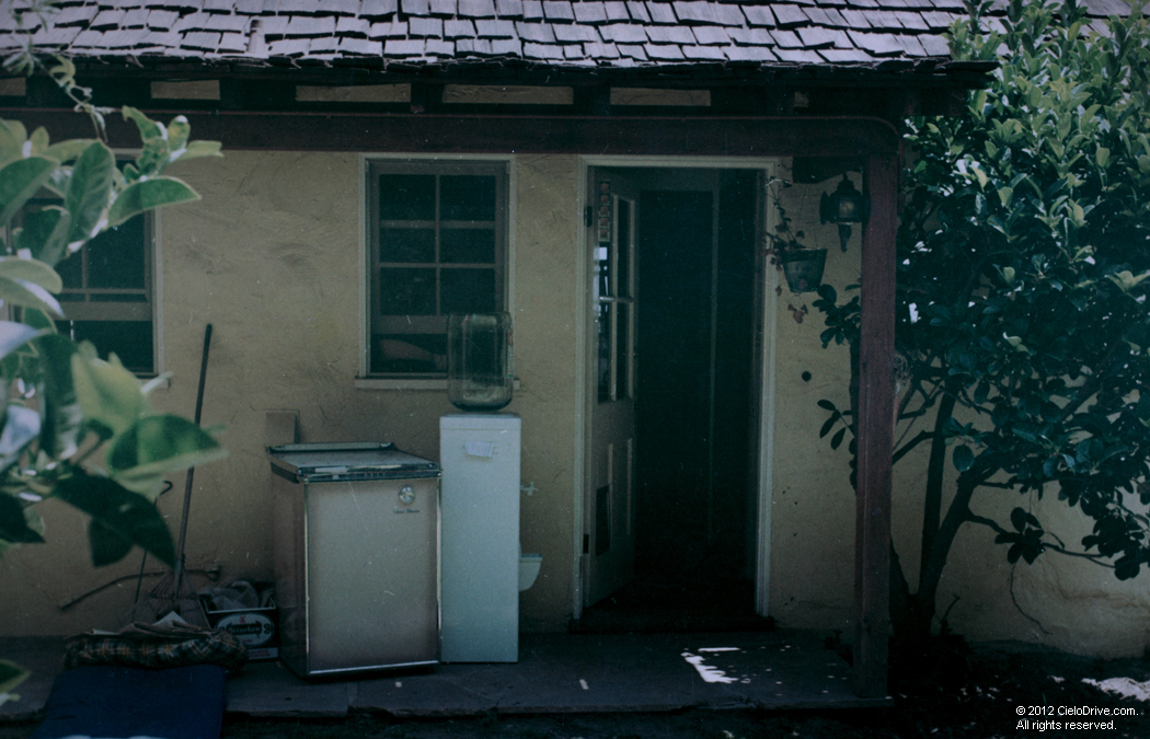 10050 Cielo Drive Service Porch | Charles Manson Family and Sharon Tate